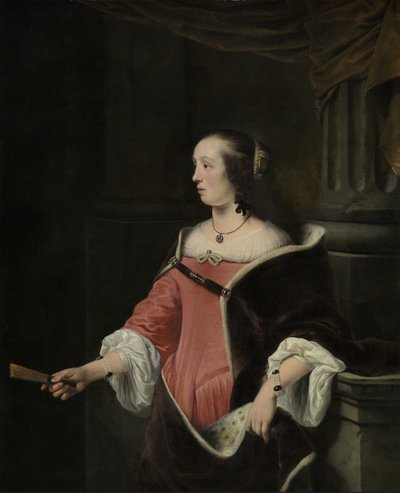 Ritratto di una signora da Ferdinand Bol